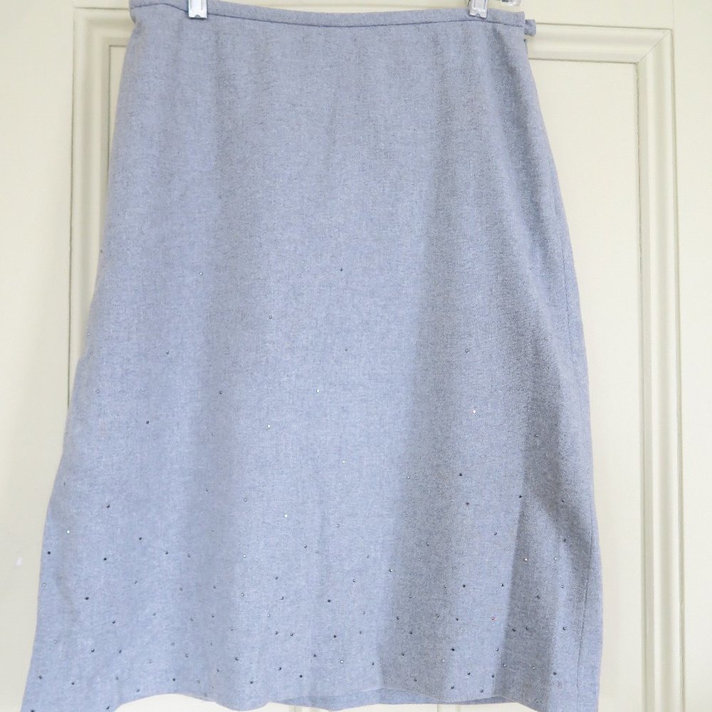 GAP business elegant festive wool skirt